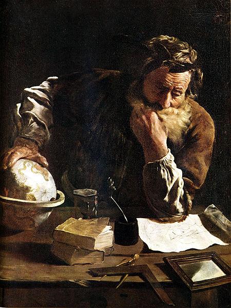  Archimedes Thoughtful